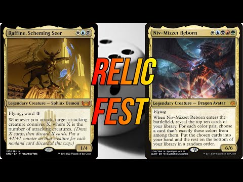 Relic Fest Round 14 - Raffine VS Niv mizzet reborn - MTG EDH Duel Commander Cartes Magic