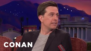 Ed Helms Auditions To Be The Voice Of Tesla  - CONAN on TBS