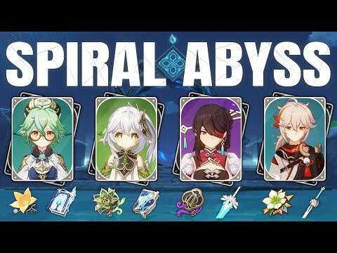 Anemo Aggravate | Abyss 12-2-1 | Sucrose Nahida Beidou Kazuha | Dendro Spread | Genshin Impact