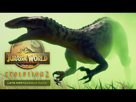 LATE CRETACEOUS DLC SHOWCASE | ALL NEW SPECIES, ALL SKINS | Jurassic World Evolution 2 NEW DLC
