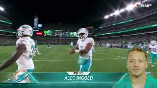 NBC Sunday Night Football l Team Introductions (2023 Week 7 - Dolphins vs. Eagles)
