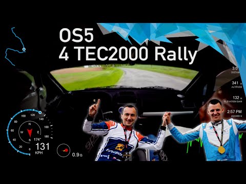 4 TEC2000 RALLY 2023 - OS5 Stańdo/Janik KRIS-BUD Rally Team TARMAC MASTERS Onboard