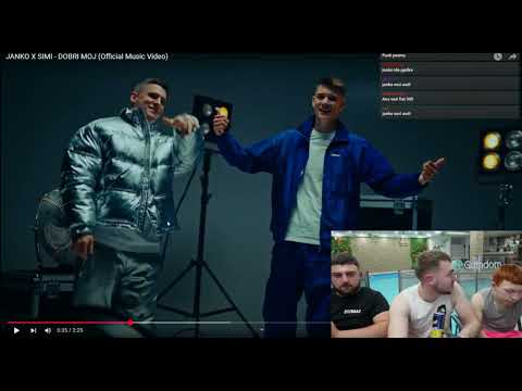 GOLDENITO REAKCIJA NA JANKO X SIMI - DOBRI MOJ (Official Music Video)
