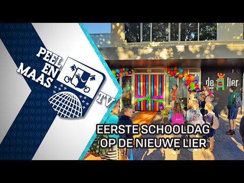 Nieuw schooljaar start in nieuwe gebouw - 28 augustus 2023 - Peel en Maas TV Venray