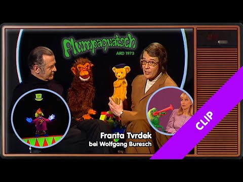 Plumpaquatsch backstage: Wolfgang Buresch + Franta Tvrdek (1973)