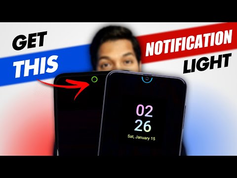 Best Notification Light on Notch in Any Android Phone - Samsung, Xiaomi, Realme, Moto, Infinix, etc.