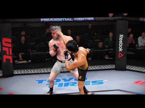 Young Zeus vs. Bruce Lee - EA sports UFC 3 - Crazy UFC 👊🤪
