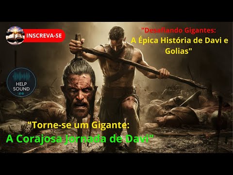 "Desafiando Gigantes: A Épica História de Davi e Golias"