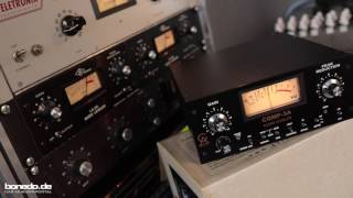 Video thumbnail for GAP COMP-3A Audio Leveler vs. LA3A - Sound Demo by Bonedo Synthesizers