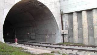tunelowa RZEŹNIA ! / The ICE high speed trains in tunnel !