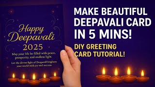 Beautiful Deepavali card  make from Chat GPT /@srilankagardendisining7342
