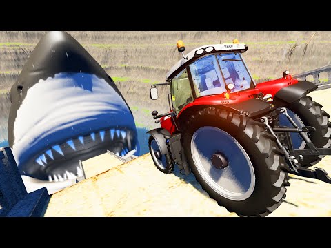 Descent To The Shark Mouth - BeamNG drive
