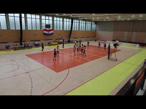 LIGA OSSDŽ -U15 (2008+) 2021/2022 -mlađe kadetkinje - 2.kolo utakmica OK SPLIT - ŽOK SINJ (3:0)