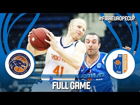 Tsmoki-Minsk (BLR) v Mornar Bar (MNE) - Full Game - FIBA Europe Cup 2017-18