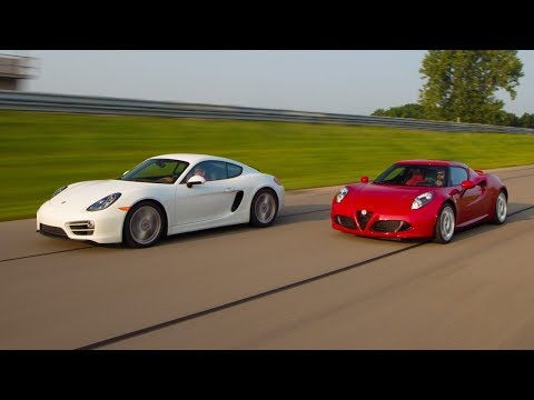 AMAZING!! Look Battle Alfa Romeo 4C vs Porsche Cayman Full Specifications Review