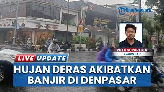 Dampak Banjir akibat Hujan Deras di Denpasar, SDN 4 Sanur Harus Jalani Sekolah Daring di Rumah