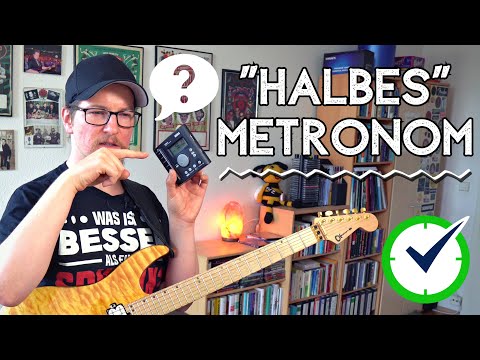Wie du mit "halbem Metronom" dein Timing verbesserst | Üben mit Metronom | Onlineunterricht
