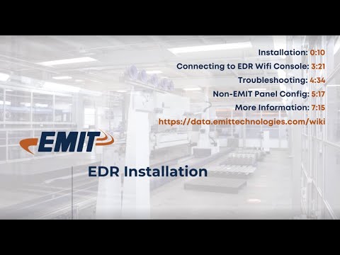 EMIT Data Relay (EDR) Install