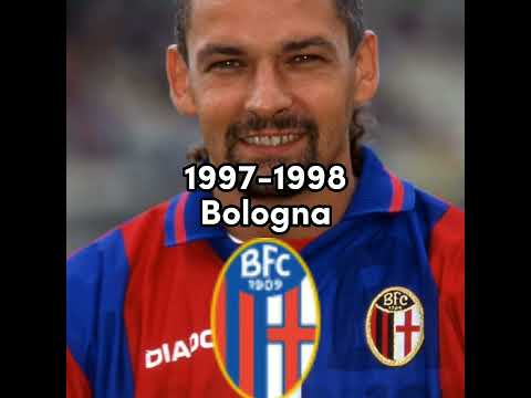 Baggio🇮🇹 career #football #baggio #edit #shorts