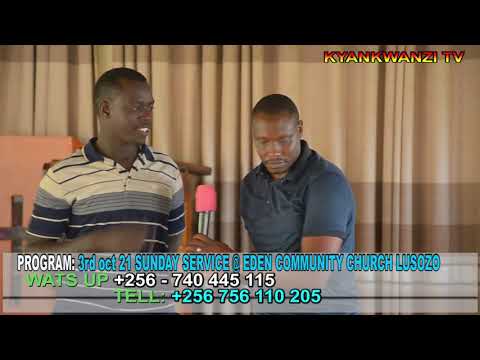 SUNDAY SERVICE TESTMONY @ EDEN COMMUNITY CHURCH LUSOZI