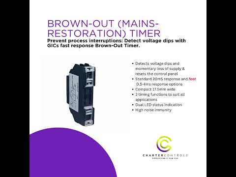 Brown out mains restoration timer