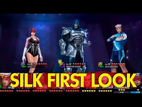 Silk New Summer Uniform First Look Gameplay August Update Livestream - MARVEL Future Fight