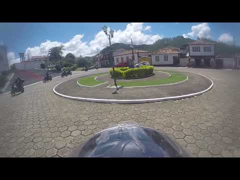 Chegando em Santana dos Montes/MG com uma turma de Triumph MG.