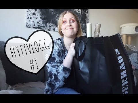 FLYTTVLOGG #1 Packar och köper grejer till lägenheten...