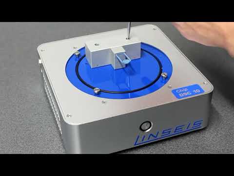 Instalación de los sensores LINSEIS Chip DSC 1 y 10