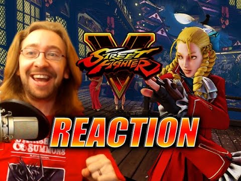 MAX REACTS: Karin - Street Fighter 5 Reveal