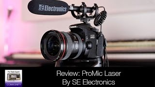 Video thumbnail for Review - The sE Electronics DSLR ProMic Lazer Microphone With Canon 80D by Production Expert