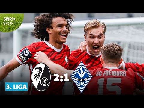 3. Liga: 55-Meter-Traumtor: Sieg für Freiburg II gegen Waldhof | SWR Sport