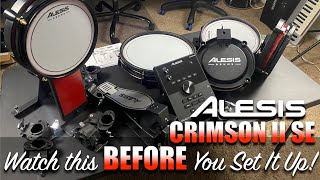 Video thumbnail for Alesis Crimson II Set Up: Everything You Need To Know BEFORE You Set It Up! by Keithron Powell