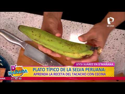 Aprenda la receta para preparar tacacho con cecina