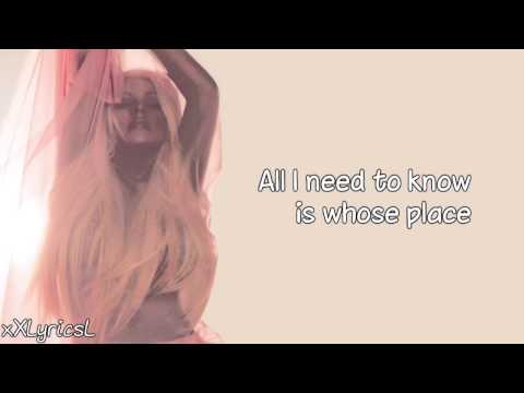 Christina Aguilera - Your Body (Lyrics)