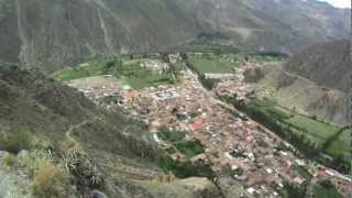 preview picture of video 'Ollantaytambo Inca Graneries'