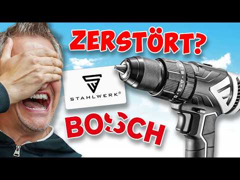 UNFASSBAR! STAHLWERK AKKUSCHRAUBER SCHLÄGT BOSCH | AKKU EXPERT TALK