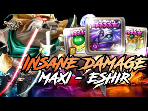 AN AMAZING SPEED TEAM!!! MAXIMILIAN AND 2A ESHIR IN RTA [Summoners War : Sky Arena]