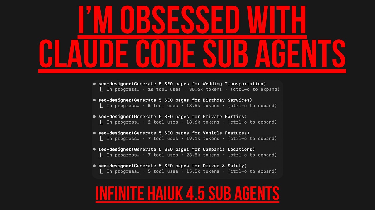 Claude Code Sub Agents Changed My Life