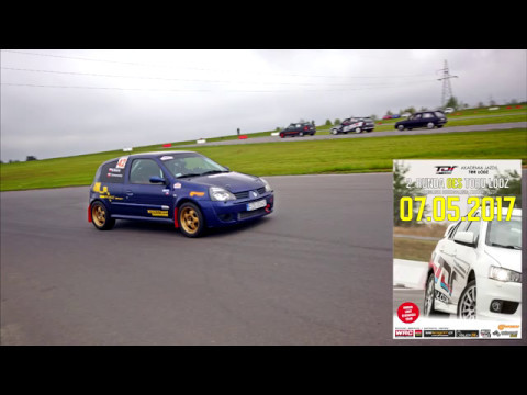 #42 M. Mokras. Renault Clio Sport. 2. Runda OES Toru Łódź. Przejazd 1.