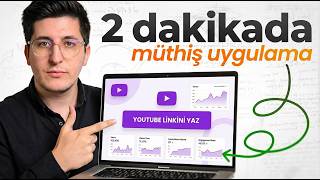 TEK SATIR KOD YAZMADAN KENDİ SİTEMİ KURDUM! 😱 (Yapay Zeka ile Site Yapımı)