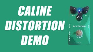 Video thumbnail for Caline - CP-21 Distortion (Rock Face) - Demo by Ryan Lutton