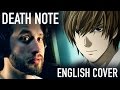 Death Note Opening 1 The World FULL ENGLISH COVER By Jonathan Young