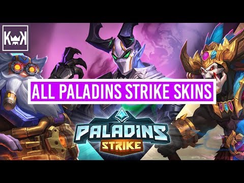 All Paladins Strike Skins Showcase | Paladins/Paladins Strike