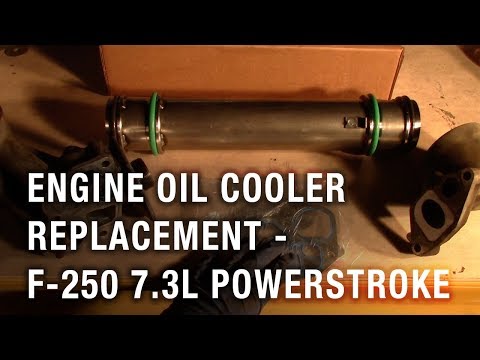 Engine Oil Cooler Replacement - 2002 Ford F-250 7.3L Powerstroke
