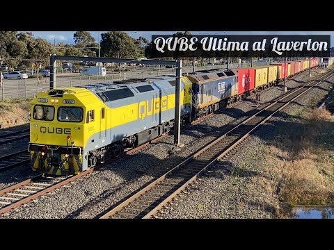 QUBE “Ultima” at Laverton with G532 & G515 - July 2021