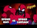 Spider Man Vs Spider Carnage First Encounter Spider Man The Animated Series HD