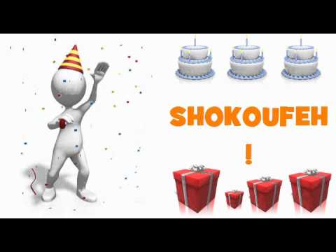 HAPPY BIRTHDAY SHOKOUFEH!