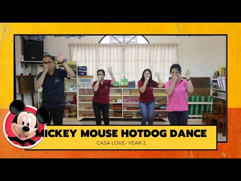 Casa Love Year 2 - Mickey Mouse Hotdog Dance