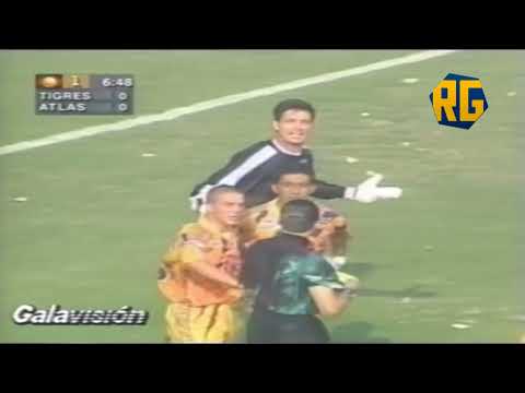 TIGRES 1-1 ATLAS | J10 Winter 1998 Liga MX | GOAL by PABLO HERNANDEZ ROETTI